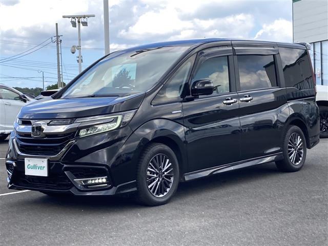 ステップワゴン ｅ：ＨＥＶモデューロＸ　ホンダセンシング　ワンオーナー　Ｇａｔｈｅｒｓ１０インチナビ　マルチビューカメラ　純正フリップダウンモニター　両側パワースライドドア　衝突被害軽減ブレーキ　路線逸脱警報　オートハイビーム　アダプティブクルーズコントロー（33枚目）