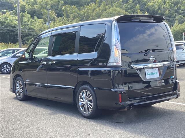 セレナ ライダー ブラックライン ZZ S-ハイブリッド 純正8インチナビ バックカメラ 純正フリップダウンモニター LDW クルーズコントロール 両側パワースライドドア アイドリングストップ ETC 社外レーダー プッシュスタート 純正AW(35枚目)