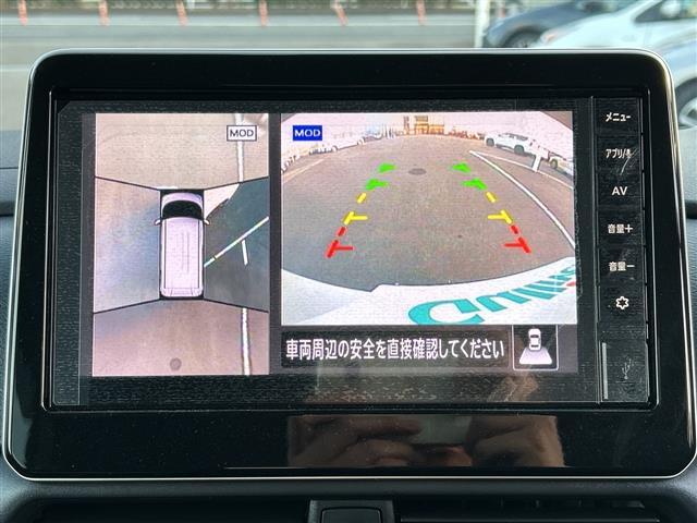 ルークス ハイウェイスター X 純正9インチディスプレイオーディオ 片側パワースライドドア 全方位カメラ ETC 前後ドライブレコーダー エマージェンシーブレーキ 車線逸脱警報 コーナーセンサー 純正14インチAW LED(12枚目)