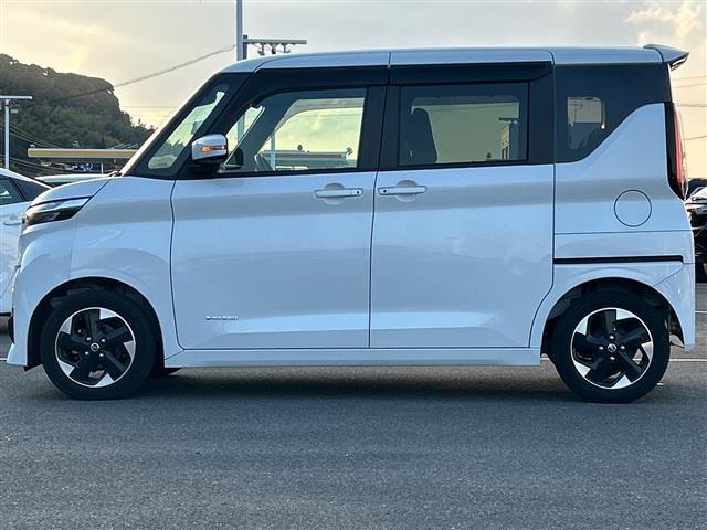 ルークス ハイウェイスター X 純正9インチディスプレイオーディオ 片側パワースライドドア 全方位カメラ ETC 前後ドライブレコーダー エマージェンシーブレーキ 車線逸脱警報 コーナーセンサー 純正14インチAW LED(28枚目)