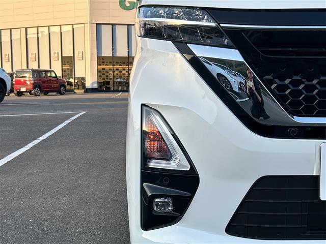 ルークス ハイウェイスター X 純正9インチディスプレイオーディオ 片側パワースライドドア 全方位カメラ ETC 前後ドライブレコーダー エマージェンシーブレーキ 車線逸脱警報 コーナーセンサー 純正14インチAW LED(34枚目)