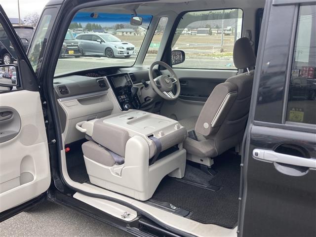 X 4WD ワンオーナー 社外ナビ フルセグTV 片側パワースライドドア シートヒーター アイドリングストップ 横滑り防止 プッシュスタート(13枚目)