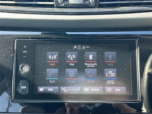 エクストレイル ２０Ｓ　Ｖセレクション　禁煙車／Ｂカメラ／ドラレコ／シートヒーター／オートライト／コーナーセンサー／横滑り防止装置／純正ディスプレイオーディオ／ステアリングスイッチ／ＥＴＣ／純正ＡＷ／純正フロアマット／エンジンスターター（4枚目）