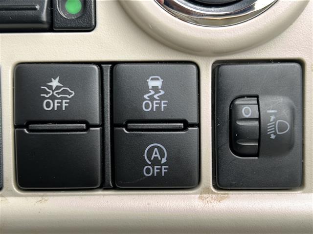 ムーヴキャンバス Ｘリミテッド　ＳＡＩＩ　スマートアシスト／両側Ｐスラ／純正ナビ／コーナーセンサー／横滑り防止装置／バックカメラ／オートライト／ステアリングスイッチ／純正フロアマット／電動格納ミラー／スマートキー×２／エンジンスタ（14枚目）