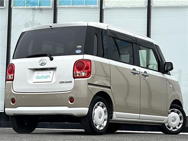 ムーヴキャンバス Ｘリミテッド　ＳＡＩＩ　スマートアシスト／両側Ｐスラ／純正ナビ／コーナーセンサー／横滑り防止装置／バックカメラ／オートライト／ステアリングスイッチ／純正フロアマット／電動格納ミラー／スマートキー×２／エンジンスタ（35枚目）