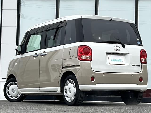 ムーヴキャンバス Ｘリミテッド　ＳＡＩＩ　スマートアシスト／両側Ｐスラ／純正ナビ／コーナーセンサー／横滑り防止装置／バックカメラ／オートライト／ステアリングスイッチ／純正フロアマット／電動格納ミラー／スマートキー×２／エンジンスタ（43枚目）