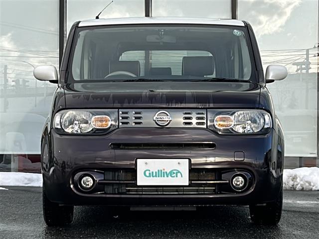 キューブ コダワリセレクション 禁煙車/アイドリングストップ/社外SDナビ/AM/FM/TV/CD/DVD/SD/IPOD/純正フロアマット/レザーシート/オートライト/電動格納ミラー/フォグランプ(30枚目)