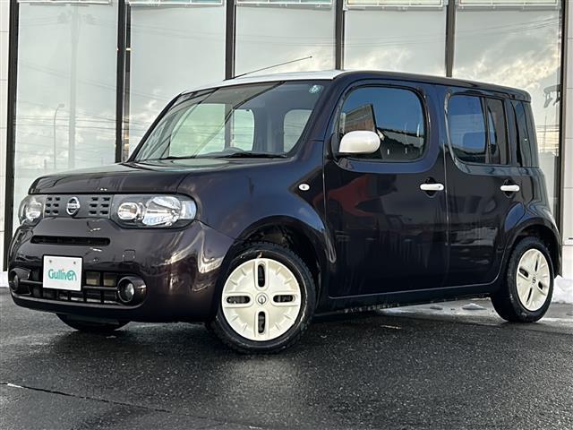 キューブ コダワリセレクション 禁煙車/アイドリングストップ/社外SDナビ/AM/FM/TV/CD/DVD/SD/IPOD/純正フロアマット/レザーシート/オートライト/電動格納ミラー/フォグランプ(31枚目)