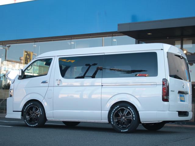 スーパーGL ダークプライムII パワースライドドア デジタルインナーミラー ローダウン ベットキットType2 バルベロディープス17インチアルミ グッドイヤーナスカータイヤ アルティメットテールランプ フロントスポイラー 車中泊可(28枚目)