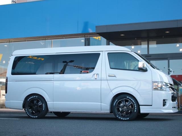 スーパーGL ダークプライムII パワースライドドア デジタルインナーミラー ローダウン ベットキットType2 バルベロディープス17インチアルミ グッドイヤーナスカータイヤ アルティメットテールランプ フロントスポイラー 車中泊可(51枚目)