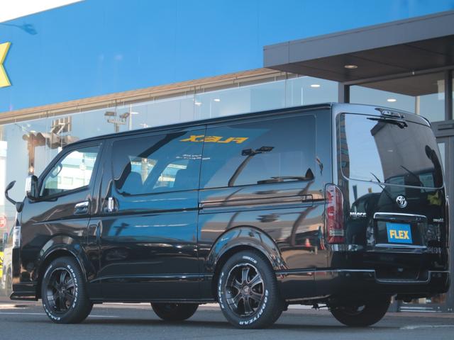 スーパーGL ダークプライムII デジタルインナーミラー パワースライドドア パノラミックビューモニター 車中泊 ベットキット フロントスポイラー オーバーフェンダー アルティメットテールランプ バルベロディープスAW ナスカータイヤ(24枚目)