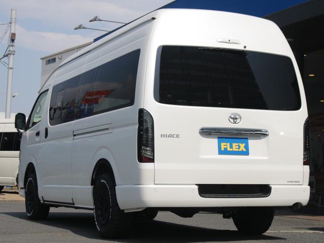 DX ワイド スーパーロング GLパッケージ ディーゼルター オフロードカスタム デルタフォース オープンカントリータイヤ LEDフォグランプ LEDヘッドライト 寒冷地仕様 オフロードバンパー AC100V リアヒーター リアクーラー プレステージLEDテール(24枚目)