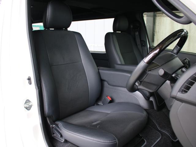 ハイエースバン スーパーGL ダークプライムII オフロード 新品タイヤ 新品アルミホイール BIG-Xパーフェクトフィット ETC2.0 ドラレコ有 フロアマット ルーフスピーカー アームレスト フロントスポイラー LEDテールランプ ベッドキット(31枚目)