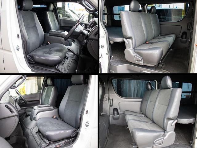 ハイエースバン スーパーGL ダークプライムII 買取直販 足回り強化パーツ ディーゼル 4WD ナビ付 前後ドラレコ パノラミックビューモニター 両側パワースライドドア デジタルインナーミラー LEDテールランプ アルミホイール モデリスタ エアロ(7枚目)