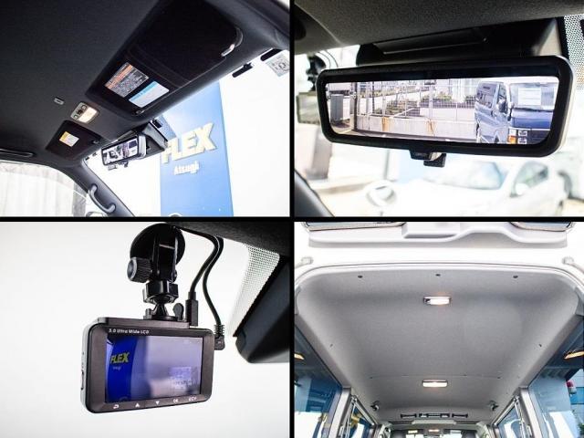 ハイエースバン スーパーGL ダークプライムII 買取直販 足回り強化パーツ ディーゼル 4WD ナビ付 前後ドラレコ パノラミックビューモニター 両側パワースライドドア デジタルインナーミラー LEDテールランプ アルミホイール モデリスタ エアロ(9枚目)