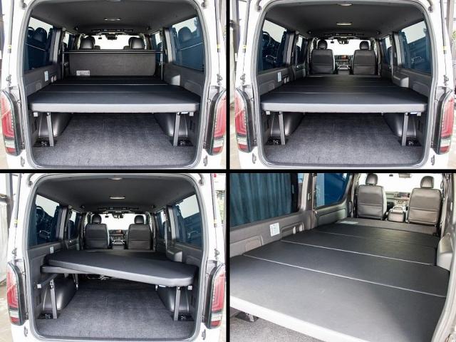 ハイエースバン スーパーGL ダークプライムII 買取直販 足回り強化パーツ ディーゼル 4WD ナビ付 前後ドラレコ パノラミックビューモニター 両側パワースライドドア デジタルインナーミラー LEDテールランプ アルミホイール モデリスタ エアロ(10枚目)