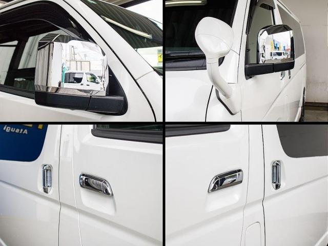 ハイエースバン スーパーGL ダークプライムII 買取直販 足回り強化パーツ ディーゼル 4WD ナビ付 前後ドラレコ パノラミックビューモニター 両側パワースライドドア デジタルインナーミラー LEDテールランプ アルミホイール モデリスタ エアロ(13枚目)