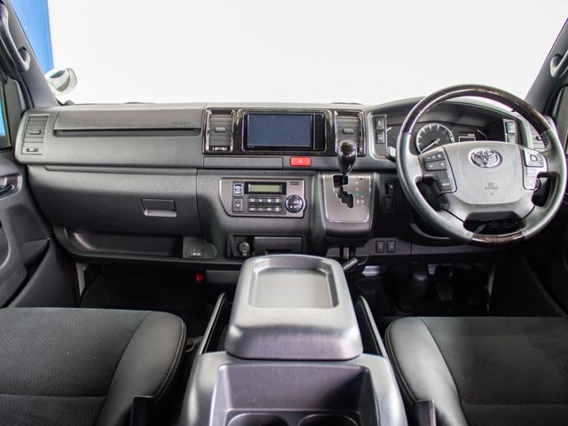 ハイエースバン スーパーGL ダークプライムII 買取直販 足回り強化パーツ ディーゼル 4WD ナビ付 前後ドラレコ パノラミックビューモニター 両側パワースライドドア デジタルインナーミラー LEDテールランプ アルミホイール モデリスタ エアロ(23枚目)