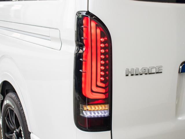 ハイエースバン スーパーGL ダークプライムII 買取直販 足回り強化パーツ ディーゼル 4WD ナビ付 前後ドラレコ パノラミックビューモニター 両側パワースライドドア デジタルインナーミラー LEDテールランプ アルミホイール モデリスタ エアロ(34枚目)