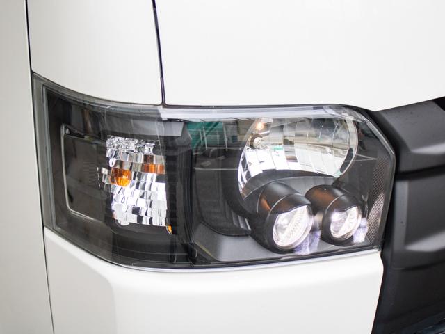 ハイエースバン スーパーGL ダークプライムII ロングボディ 二段ベッド パナソニックナビ パイオニアフリップダウンモニター 社外デジタルインナーミラー TRD オフロードバンパー マッドフラップ ETC アルミホイール 強化スタビライザー サテライトスピーカー(25枚目)