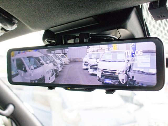 ハイエースバン スーパーGL ダークプライムII ロングボディ 二段ベッド パナソニックナビ パイオニアフリップダウンモニター 社外デジタルインナーミラー TRD オフロードバンパー マッドフラップ ETC アルミホイール 強化スタビライザー サテライトスピーカー(34枚目)