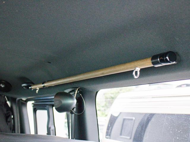 ハイエースバン スーパーGL ダークプライムII ロングボディ 二段ベッド パナソニックナビ パイオニアフリップダウンモニター 社外デジタルインナーミラー TRD オフロードバンパー マッドフラップ ETC アルミホイール 強化スタビライザー サテライトスピーカー(38枚目)