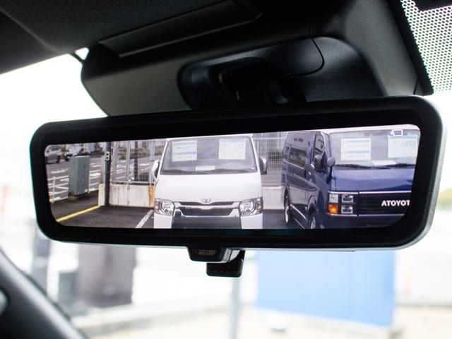 ハイエースバン スーパーGL ダークプライムII ディーゼル4WD 純正ナビ ETC付 前後ドラレコ デジタルインナーミラー パノラミックビューモニター 両側パワスラ フロントスポイラー オバフェン アルミホイール グッドイヤーナスカー ワンオーナー(32枚目)