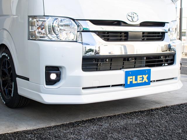 ハイエースワゴン ＧＬ　ＢＩＧ－Ｘナビ　ＥＴＣ２．０　フリップダウン　ルースピ　ローダウン　フロントスポイラー　オバフェン　アヴェスト　ウィンカーミラー　インパネ　シートカバー　エアバック　フローリング　ベッドキット　ＬＥＤ（22枚目）
