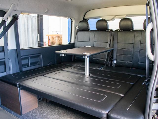 ハイエースワゴン GL ロング BIG-Xパーフェクトフィットナビ ETC2.0付 バックカメラ連動 12.8フリップ ルースピ シートカバー LEDテール アルミホイール ナスカータイヤ オバフェン フロントスポイラー ローダウン(77枚目)