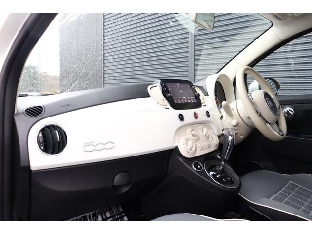 ５００ １．２　カルト　純正ディスプレイオーディオ　ＣａｒＰｌａｙ　ＵＳＢ　ＢＴ　ＥＴＣ　前後ドライブレコーダー　デイライトランプ　リモコンキー　スペアキー　純正フロアマット　保証書　取扱説明書　禁煙車（10枚目）