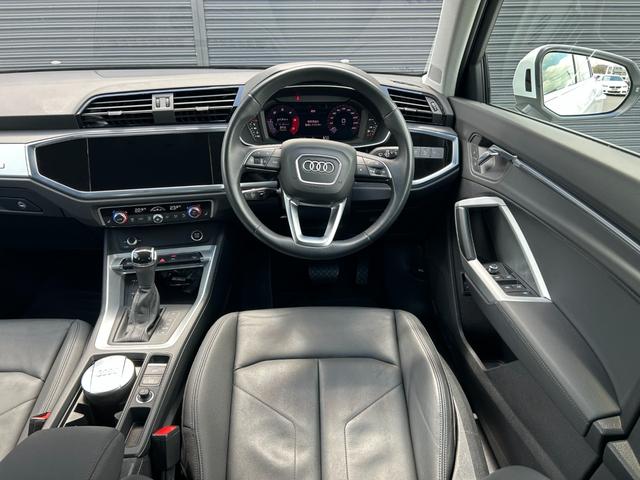 Ｑ３ ３５ＴＤＩクワトロアドバンスド　ワンオーナー　ベーシックＰＫＧ　アシスタンスＰＫＧ　ＡＣＣ　レーンアシスト　サイドアシスト　３６０度カメラ　黒革　シートヒーター　パワーシート　ＰＷテールゲート　ＬＥＤ　純１８ｉｎＡＷ　ＥＴＣ　禁煙車（5枚目）