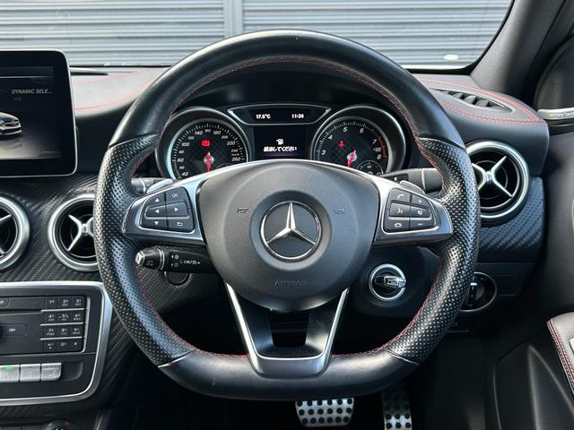 Aクラス A180 スポーツ 後期 AMGレザーエクスクルーシブPKG パノラミックSR harman/kardon 本革 Sヒーター M付PWシートアンビエントライト RSP ACC LKA BSA Bカメラ LED ナビ TV(6枚目)