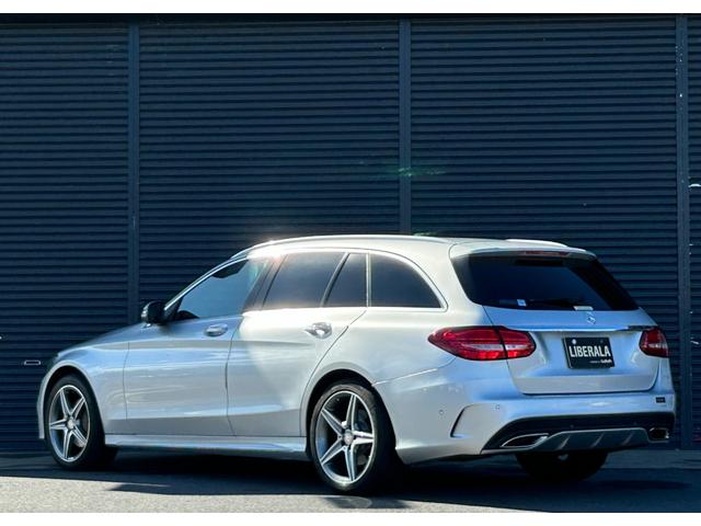 Cクラスステーションワゴン C180 ステーションワゴン スポーツ ワンオーナー RSP ACC LKA BSA Bカメラ パークトロニック HUD 黒革 Sヒーター PWシート PWテールゲート ナビ TV BT USB DVD LEDヘッドライト ETC 禁煙車(62枚目)