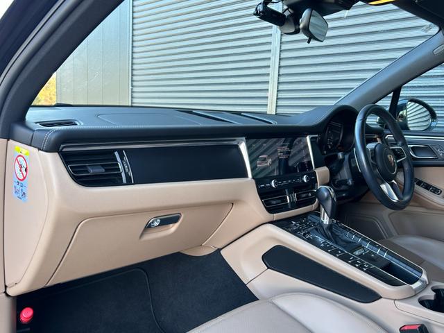 マカン マカン 後期型 ワンオーナー 360度カメラ 衝突軽減B ACC LKA BSM ベージュ革 Sヒーター PWシート PWテールゲート 純正ナビ BT USB ポルシェコネクト LED ETC 前後ドラレコ(11枚目)