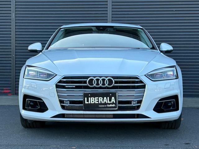 Ａ５スポーツバック ２．０ＴＦＳＩクワトロ　スポーツ　ラグジュアリーＰＫＧ　黒革　シートヒーター　ＰＷシート　マトリクスＬＥＤ　バーチャルＣＰ　ＰＷトランク　アウディプレセンス　ＡＣＣ　レーンアシスト　Ｂカメラ　パーキングエイド　ナビ　ＴＶ　ＢＴ　禁煙車（60枚目）