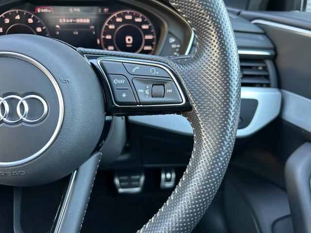 A4アバント 2.0TFSIクワトロスポーツ Sラインパッケージ アシスタンスPKG ACC レーンアシスト 360°カメラ マトリクスLED 半革 シートヒーター パワーシート パワーテールゲート 純正ナビ 12セグ BT ETC 前後ドラレコ(50枚目)
