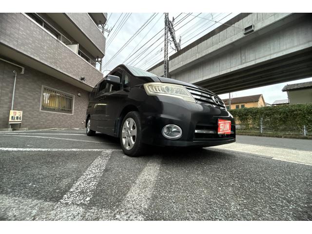 セレナ ハイウェイスター　Ｖセレクション　ＴＶナビ　スマートキースペア有　両側パワースライドドア　オートライト　フォグライト　電動格納ウィンカーミラー　アルミホイル　ウォークスルー　３列シート８人乗　記録簿　保証書　取扱説明書（58枚目）