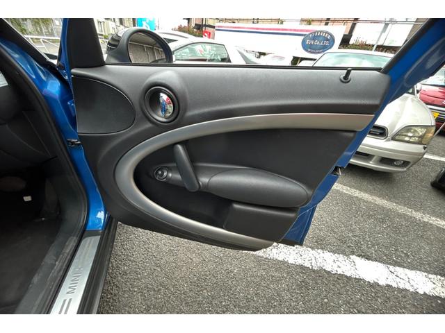 MINI クーパー クロスオーバー TVナビ キーレス ETC ブルーレザー調シート レザーステアリング フォグライト 電動格納ミラー アルミホイル 取扱説明書 記録簿 保証書(12枚目)