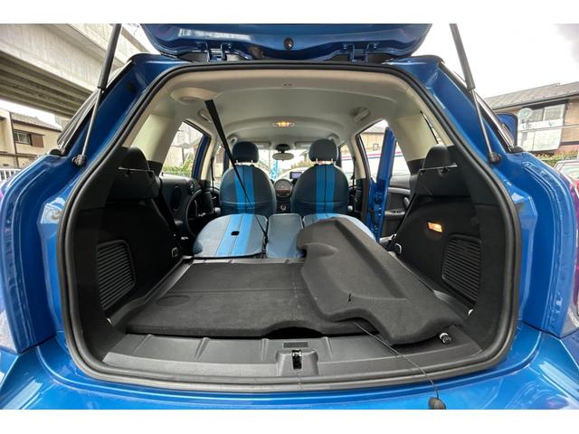 MINI クーパー クロスオーバー TVナビ キーレス ETC ブルーレザー調シート レザーステアリング フォグライト 電動格納ミラー アルミホイル 取扱説明書 記録簿 保証書(42枚目)