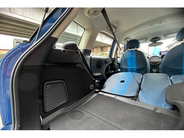 MINI クーパー クロスオーバー TVナビ キーレス ETC ブルーレザー調シート レザーステアリング フォグライト 電動格納ミラー アルミホイル 取扱説明書 記録簿 保証書(43枚目)