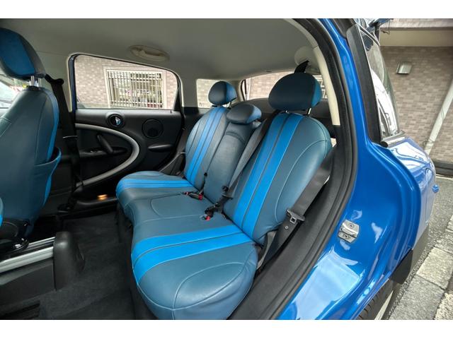 MINI クーパー クロスオーバー TVナビ キーレス ETC ブルーレザー調シート レザーステアリング フォグライト 電動格納ミラー アルミホイル 取扱説明書 記録簿 保証書(49枚目)