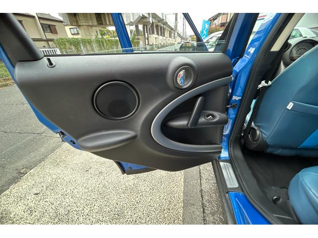 MINI クーパー クロスオーバー TVナビ キーレス ETC ブルーレザー調シート レザーステアリング フォグライト 電動格納ミラー アルミホイル 取扱説明書 記録簿 保証書(51枚目)