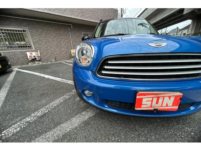 MINI クーパー クロスオーバー TVナビ キーレス ETC ブルーレザー調シート レザーステアリング フォグライト 電動格納ミラー アルミホイル 取扱説明書 記録簿 保証書(61枚目)