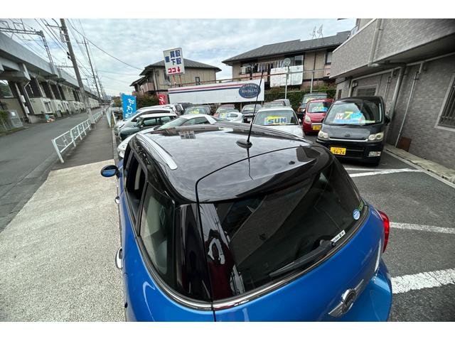 MINI クーパー クロスオーバー TVナビ キーレス ETC ブルーレザー調シート レザーステアリング フォグライト 電動格納ミラー アルミホイル 取扱説明書 記録簿 保証書(66枚目)