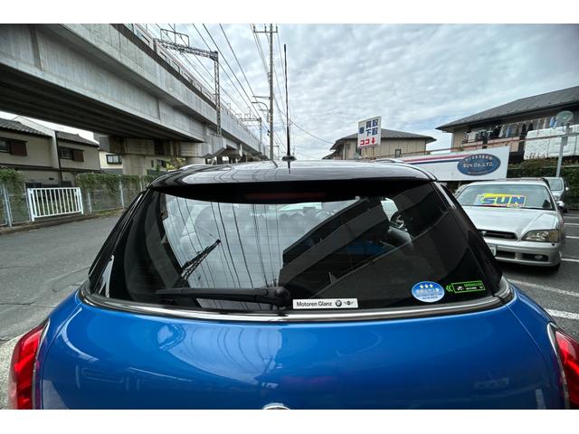 MINI クーパー クロスオーバー TVナビ キーレス ETC ブルーレザー調シート レザーステアリング フォグライト 電動格納ミラー アルミホイル 取扱説明書 記録簿 保証書(67枚目)