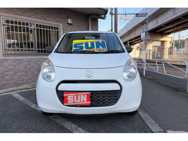 アルト Ｆ　５速ＭＴ　キーレス　エアコン　エアバック　パワーステアリング　パワーウィンドー　タイミングチェーン（2枚目）