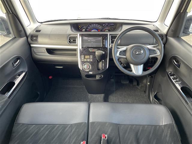 タント カスタムＸ　トップエディションＳＡＩＩＩ　スマートアシスト　社外ナビ（ＣＮ－ＲＡ０５ＷＤ）　バックカメラ　パワースライドドア　シートヒーター　ＬＥＤオートライト　オートハイビーム　フォグランプ　ＥＴＣ　フルセグＴＶ　ＣＤ／ＤＶＤ再生　純正ＡＷ（3枚目）