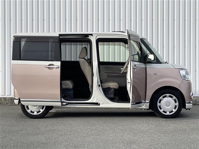 ムーヴキャンバス Ｇメイクアップ　ＳＡＩＩＩ　スマートアシスト　社外ナビ（ＭＤＶ－Ｄ５０５ＢＴ）　バックカメラ　両側パワースライドドア　ＬＥＤオートライト　オートハイビーム　ドライブレコーダー　フルセグ　ＣＤ／ＤＶＤ再生　ブルートゥース　ＥＴＣ（41枚目）