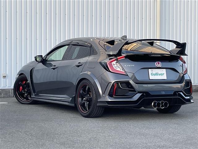 シビック タイプR 柿本マフラー BLITZ車高調 brembo製ブレーキキャリパー BLITZカーボンインテークシステム 社外18AW ACC ETC2.0 純正ナビ(VXM-195VFi) バックカメラ 衝突軽減(43枚目)