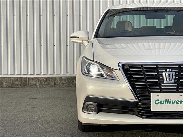 クラウン ロイヤルサルーン 純正マルチナビ バックカメラ クルーズコントロール フルセグTV CD/DVD再生 ブルートゥース パワーシート ETC HIDオートライト フォグランプ スマートキー プッシュスタート 純正16AW(31枚目)